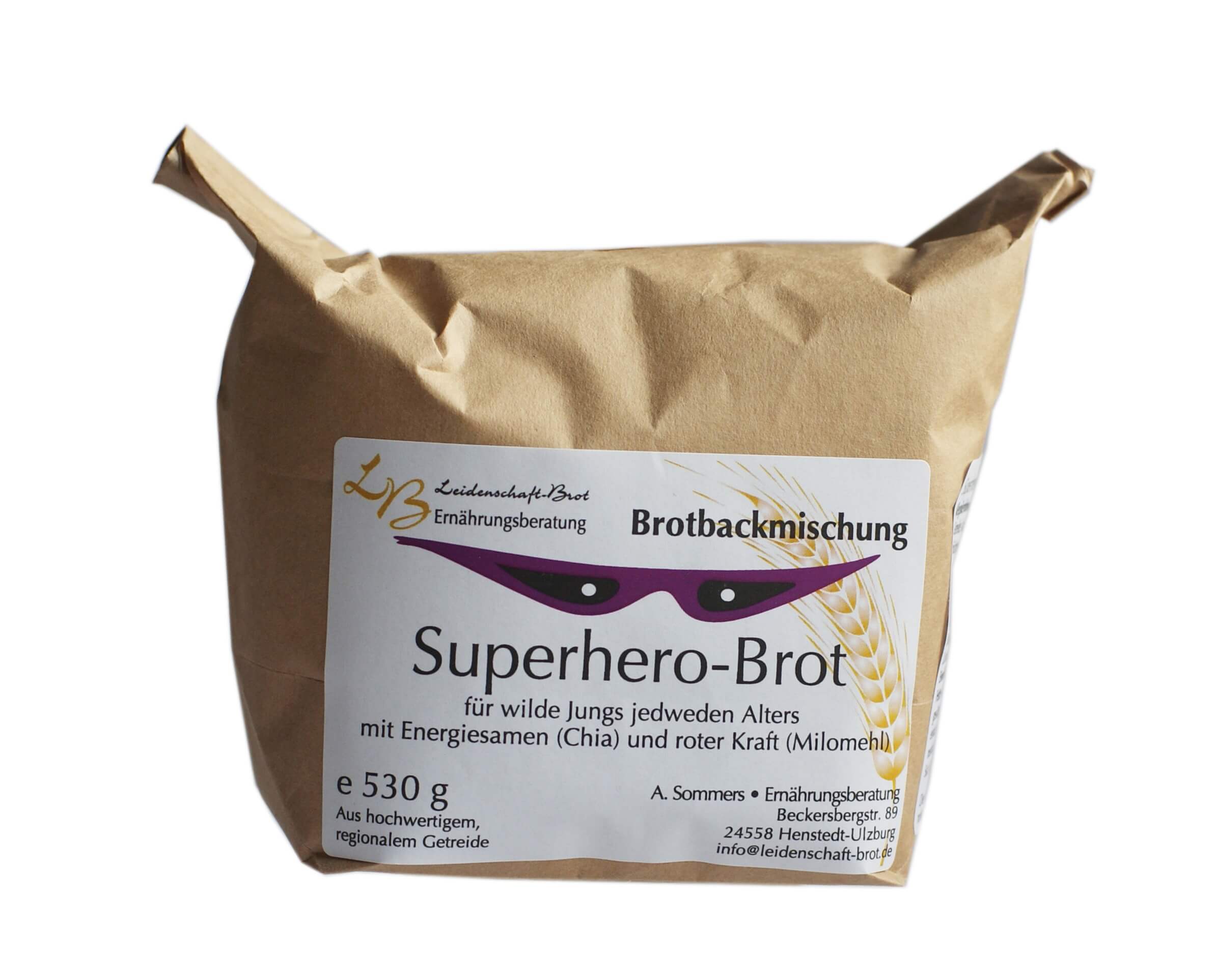  Brotbackmischung Superhero - Brot
