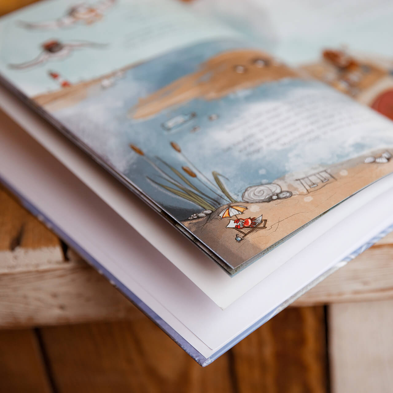 Kinderbuch "Olaf will ans Meer"