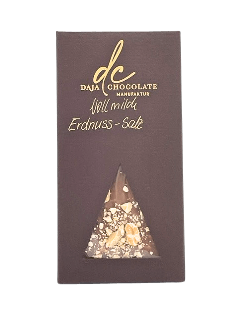Vollmilch Erdnuss-Schokolade mit Salz Tafel 