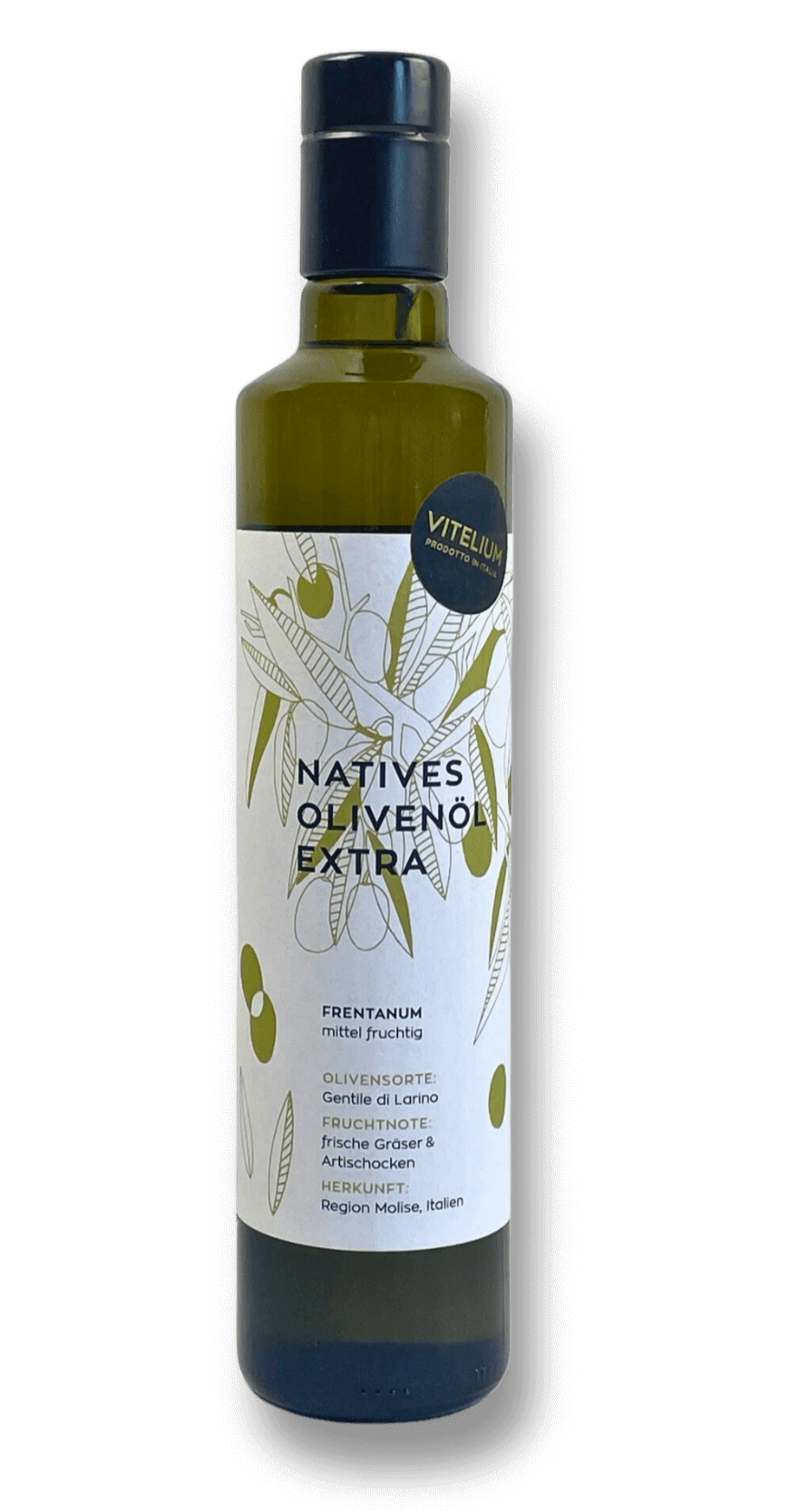 Natives Olivenöl Extra - FRETANUM - mittelfruchtig