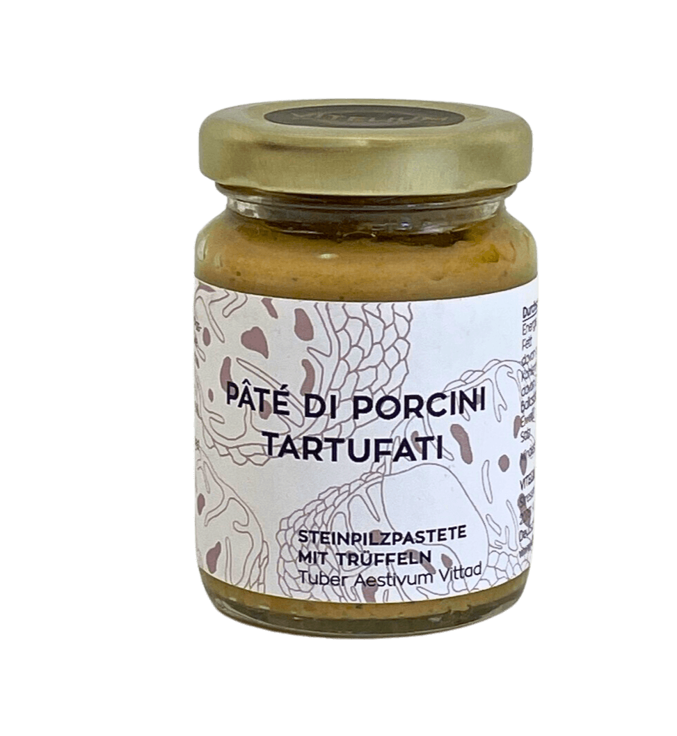 PÂTE DI PORCINI TARTUFATI - Steinpilzpastete mit Trüffeln
