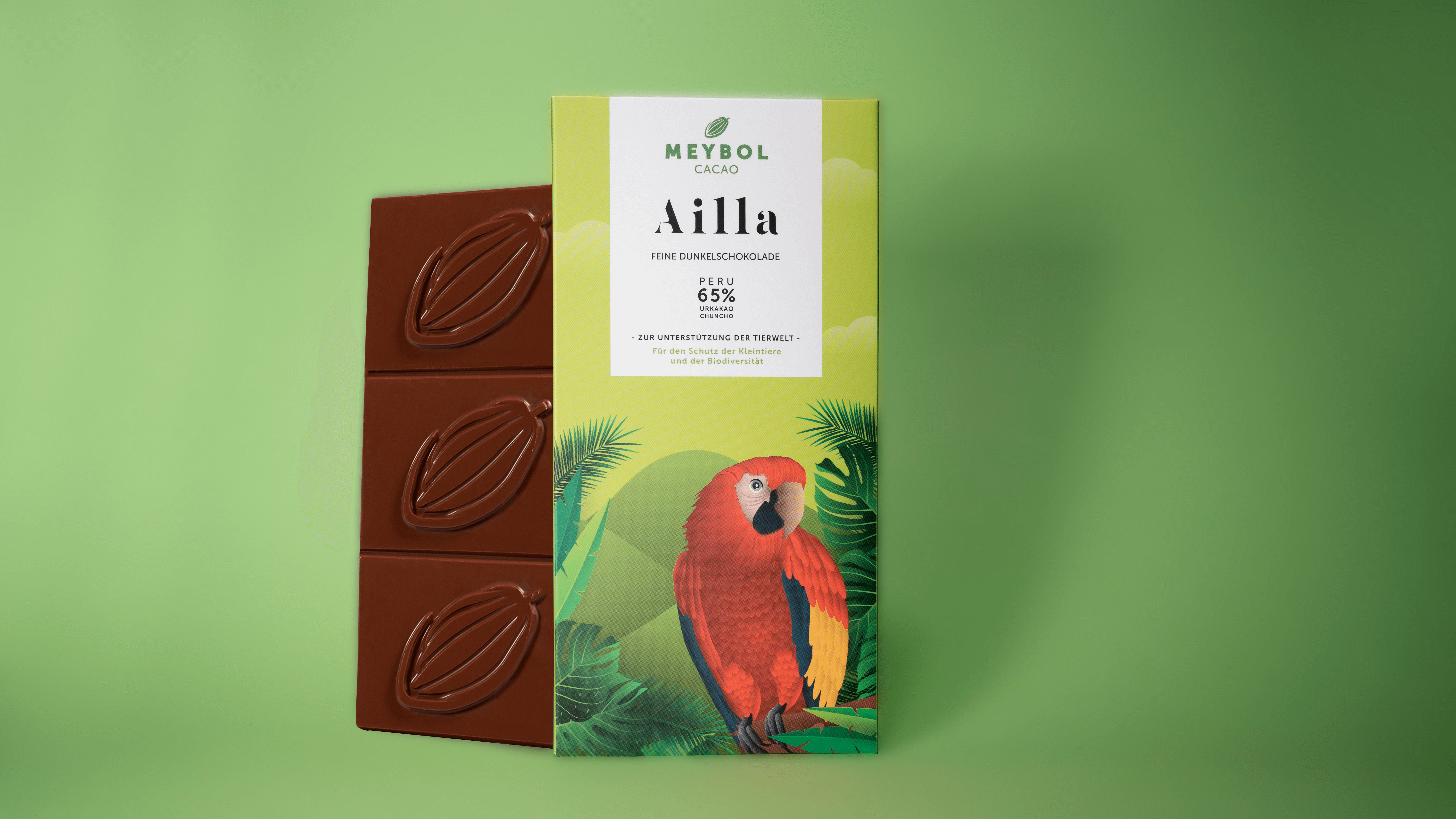 Ailla Schokolade - Edelkakao Chuncho von seltenen Kakaopflanzen -